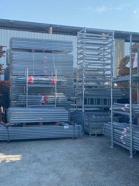 Photo du matériel de chantier louer par MGS SELLEr : Échafaudage altrad metrix 5