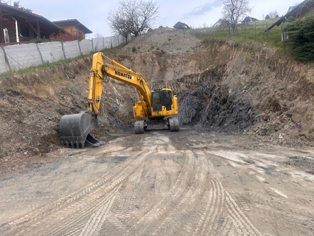 Photo de travaux de terrassement & VRD à proximité d'Albertville - MGS SELLER