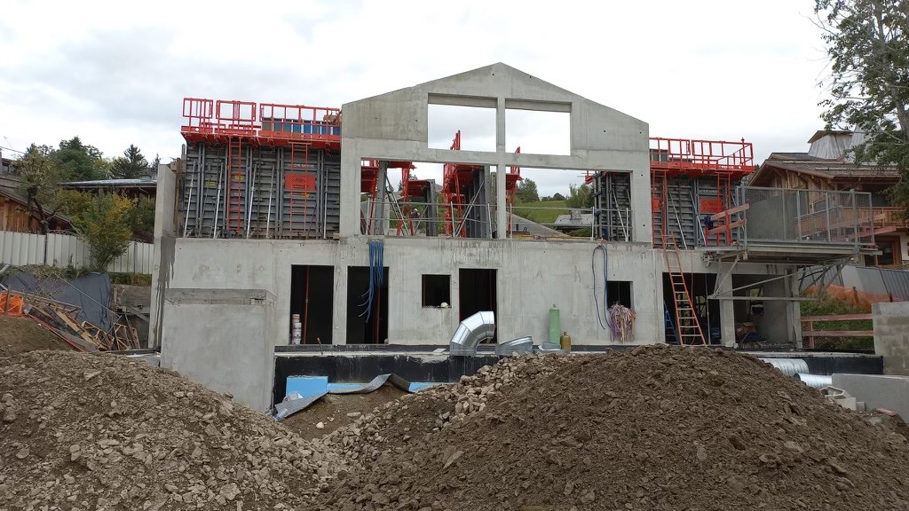Photo de travaux de gros oeuvres réalisés par MGS SELLER à proximité d'Albertville